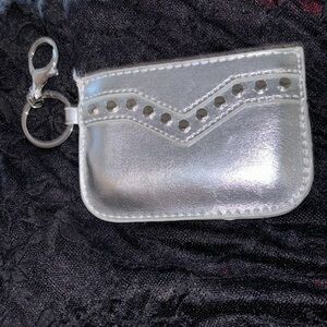 Fashion Silver studded Card Holder